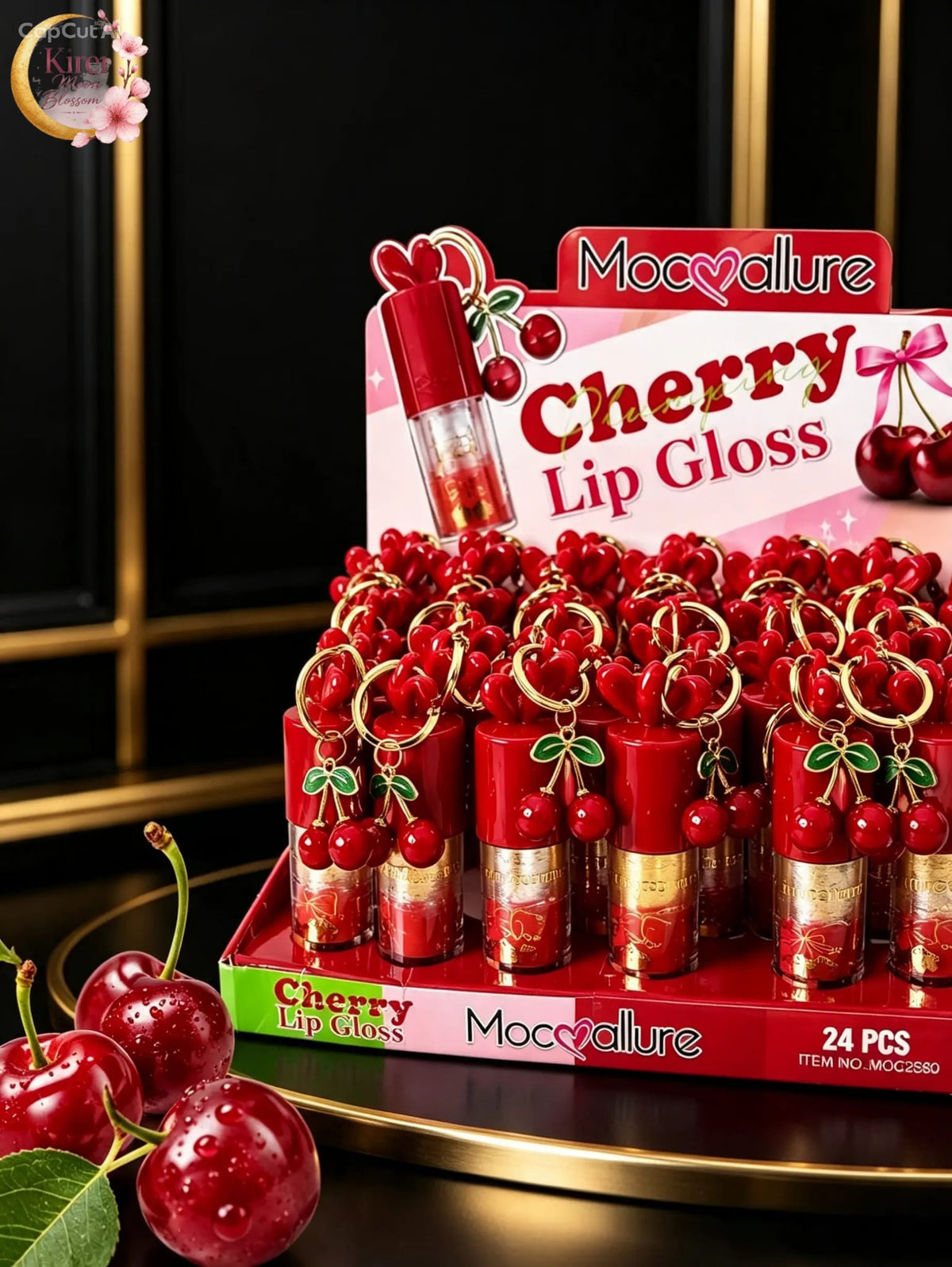 Moc Allure Cherry Lip Gloss