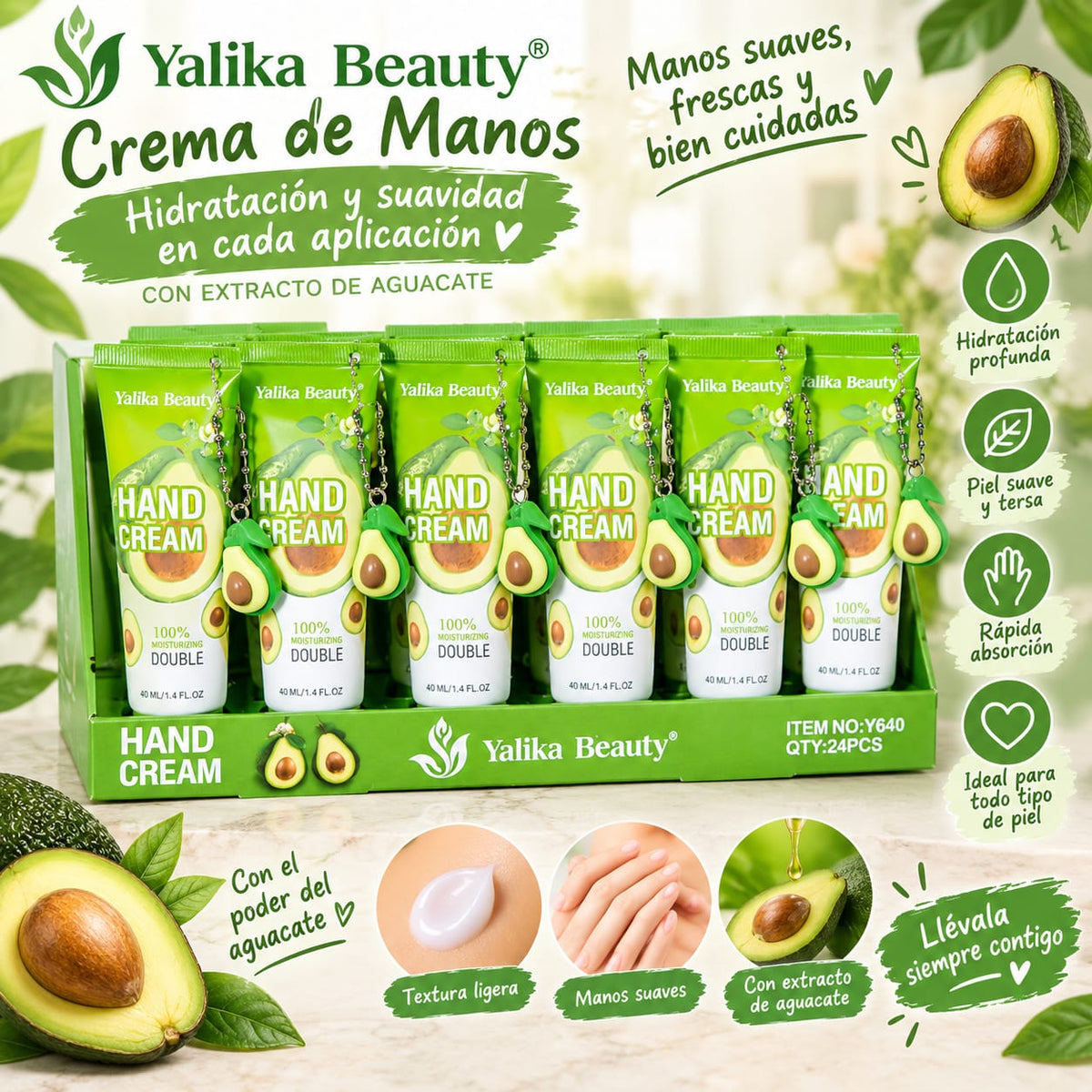 Yalika Beauty Avocado Hand Cream