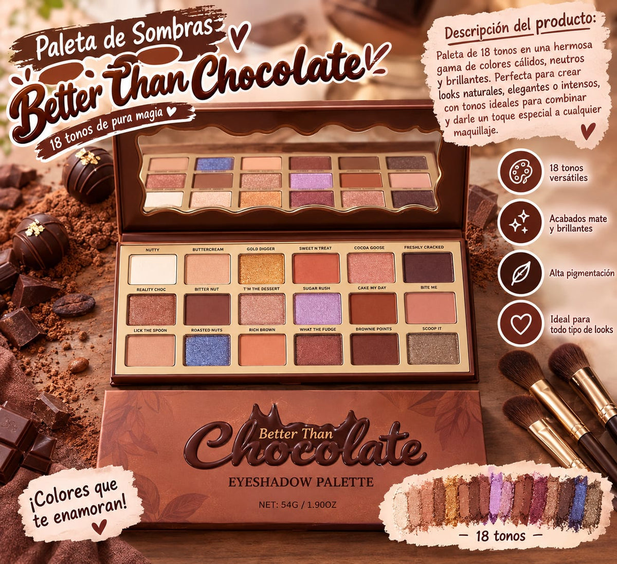 Better Than Chocolate Eyeshadow Palette