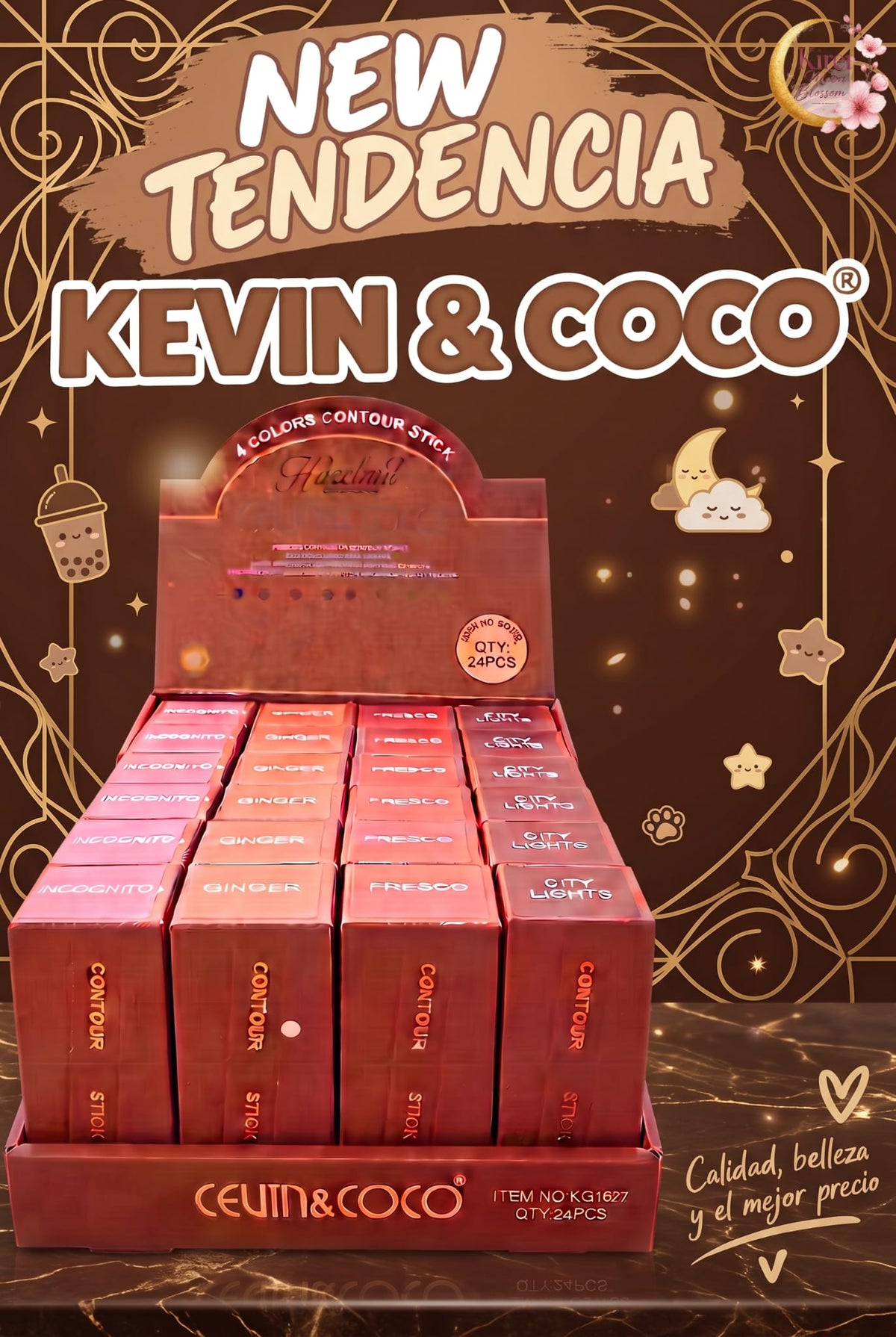 Kevin & Coco Contour Sticks