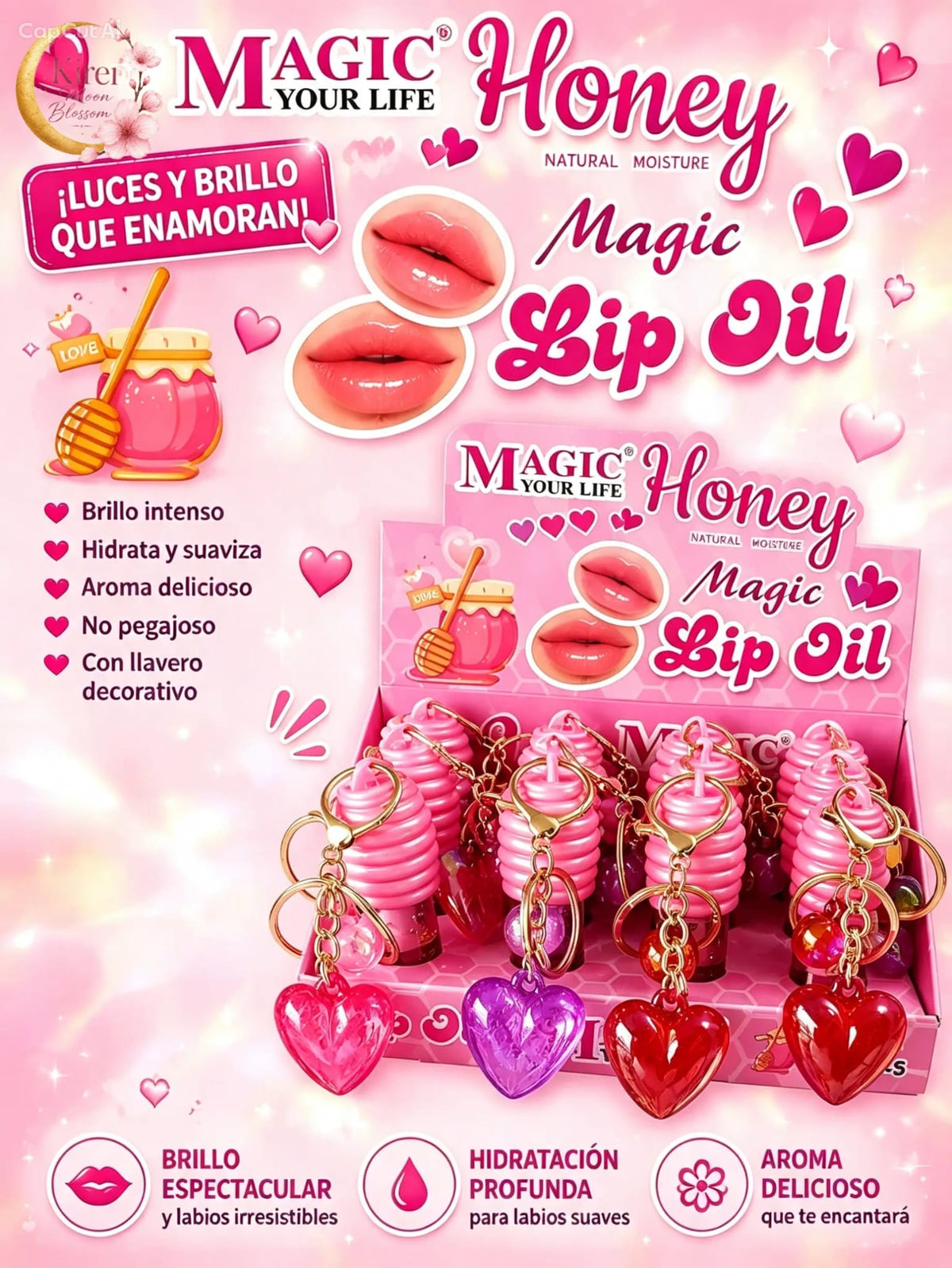 Magic Your Life Honey Lip Oil